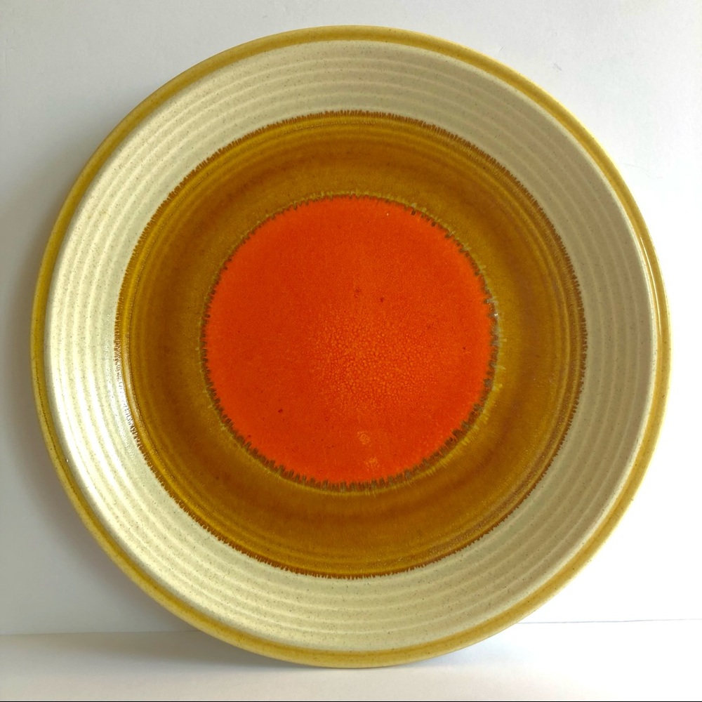 VTG 70s Mikasa Nature’s Song Persimmon Large Plate